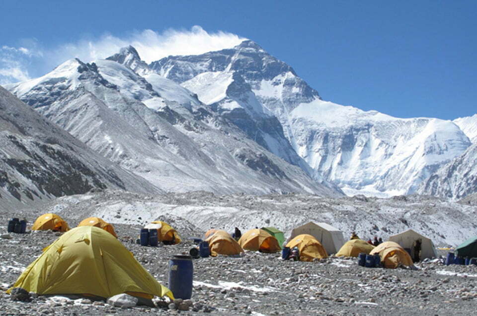 everest expedition from north tibet side